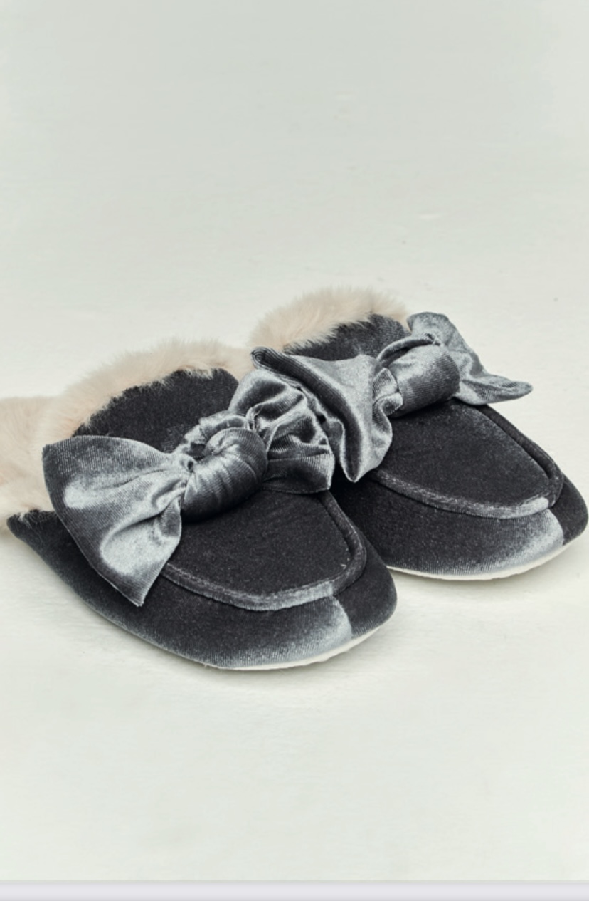 velvet slippers