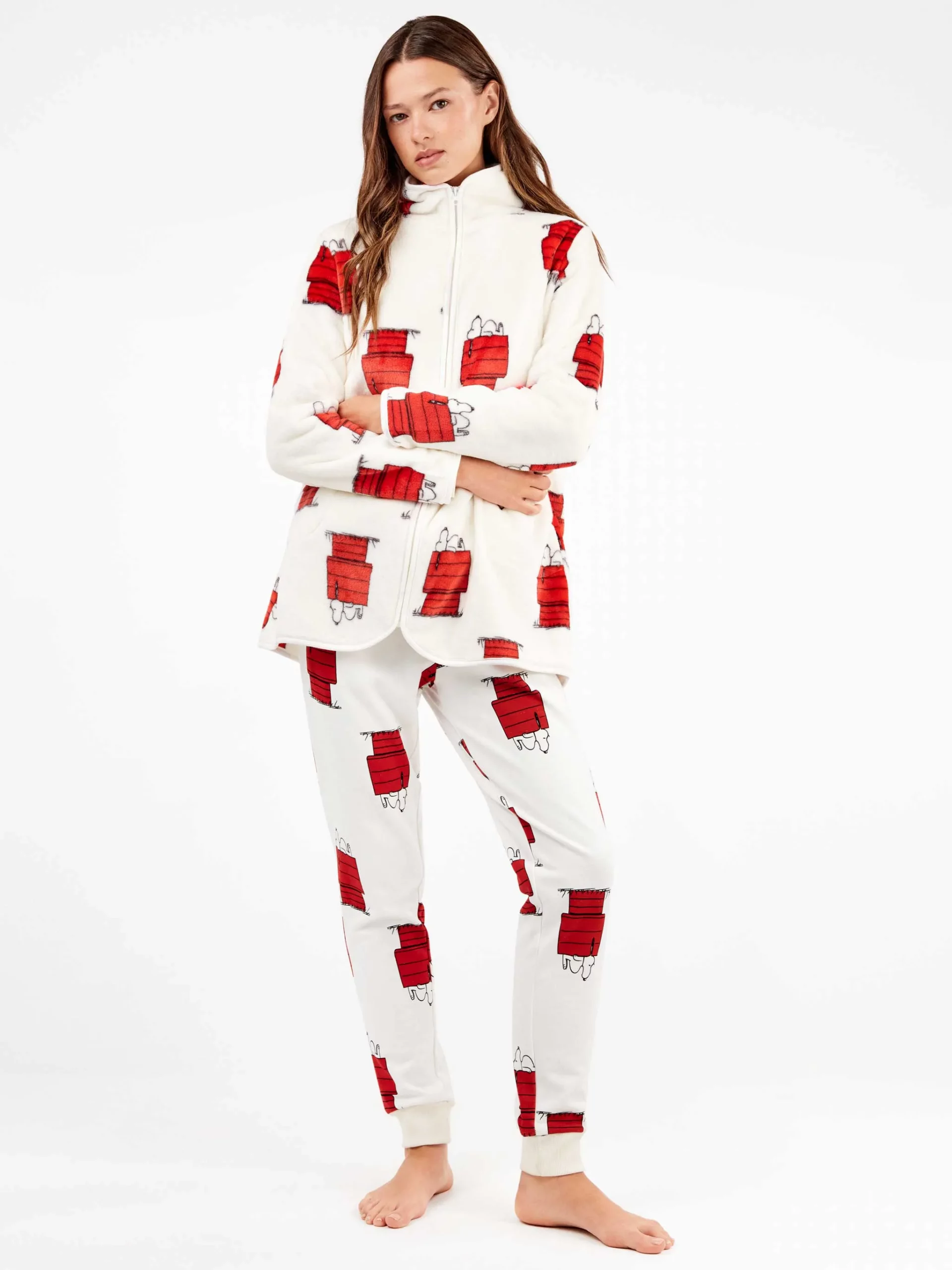 VESTAGLIA SNOOPY CON ZIP - immagine 4